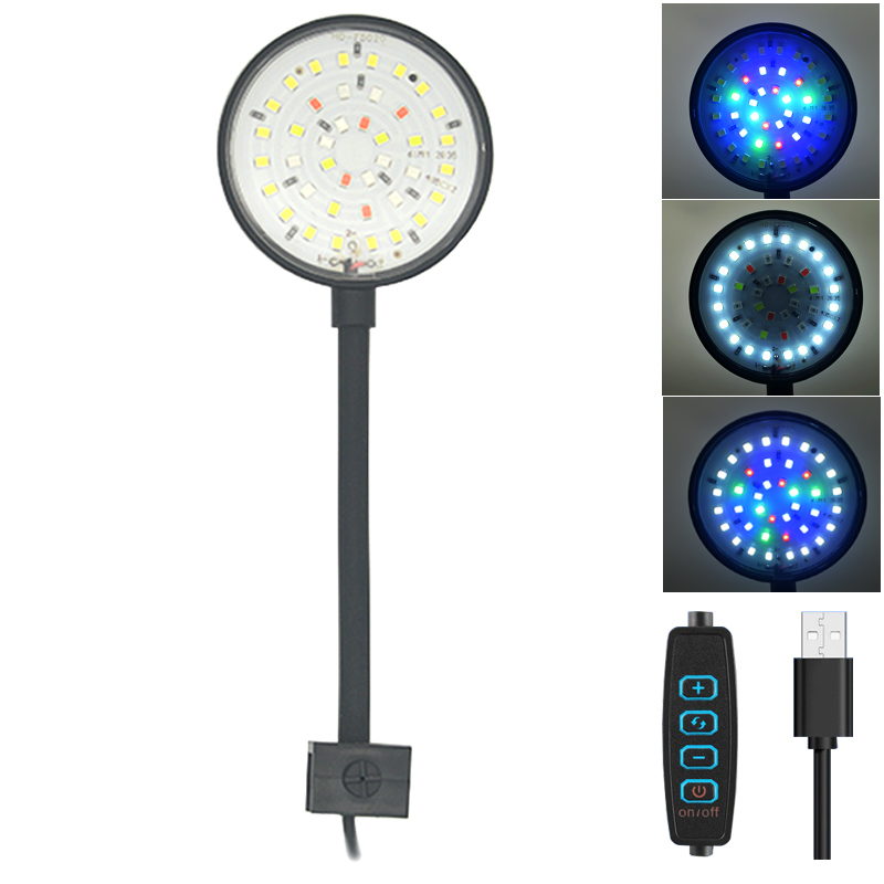 USB Aquarium LED Lamp Fish Tan - đánh giá và giá Aquarium Planted Tank Fertilizer