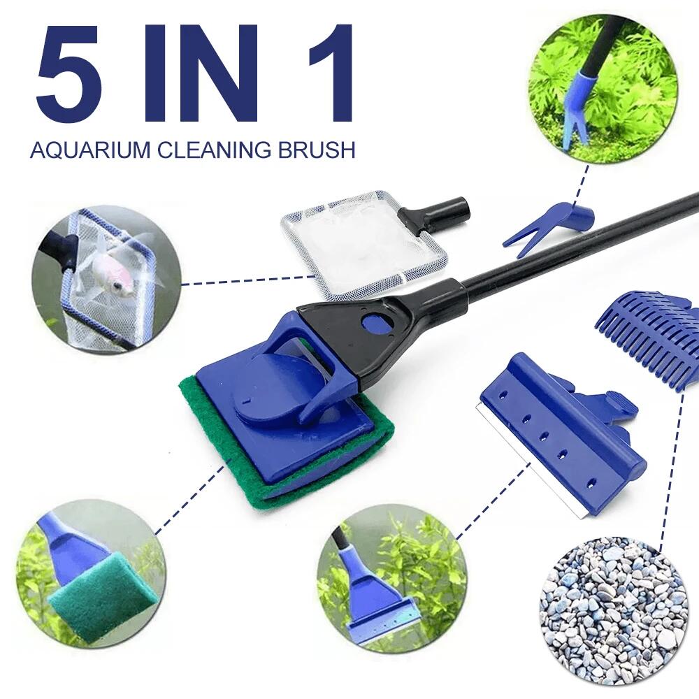 5in1 Aquarium Cleaning Tool Pl - đánh giá và giá Aquarium Plant Gravel