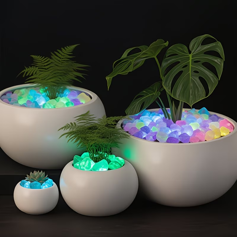 300PCS Luminous Pebble Set,0.9 - đánh giá và giá Aquarium Plant Growth