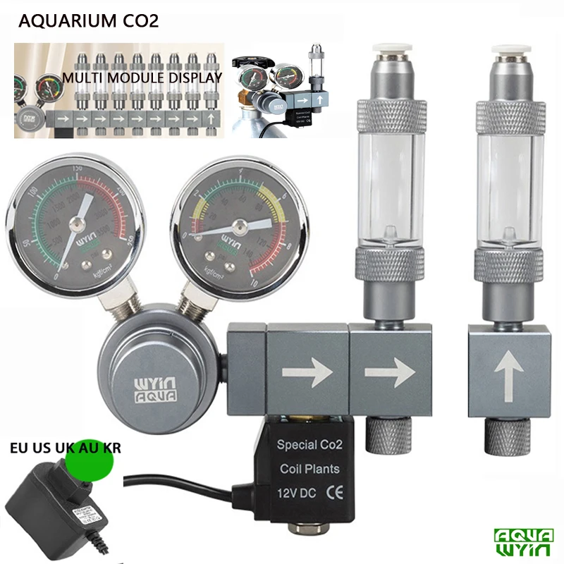 Aquarium CO2 Regulator Dual Me - đánh giá và giá Co2 Regulator Dual Stage