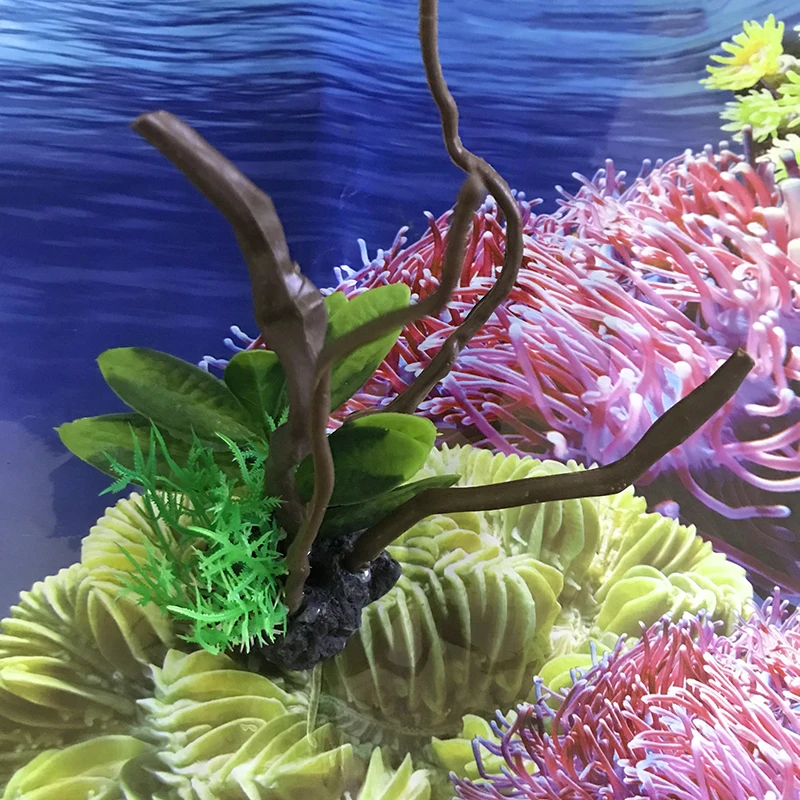 Simulated Fish Aquarium Decora - đánh giá và giá Aquarium Planted Wood