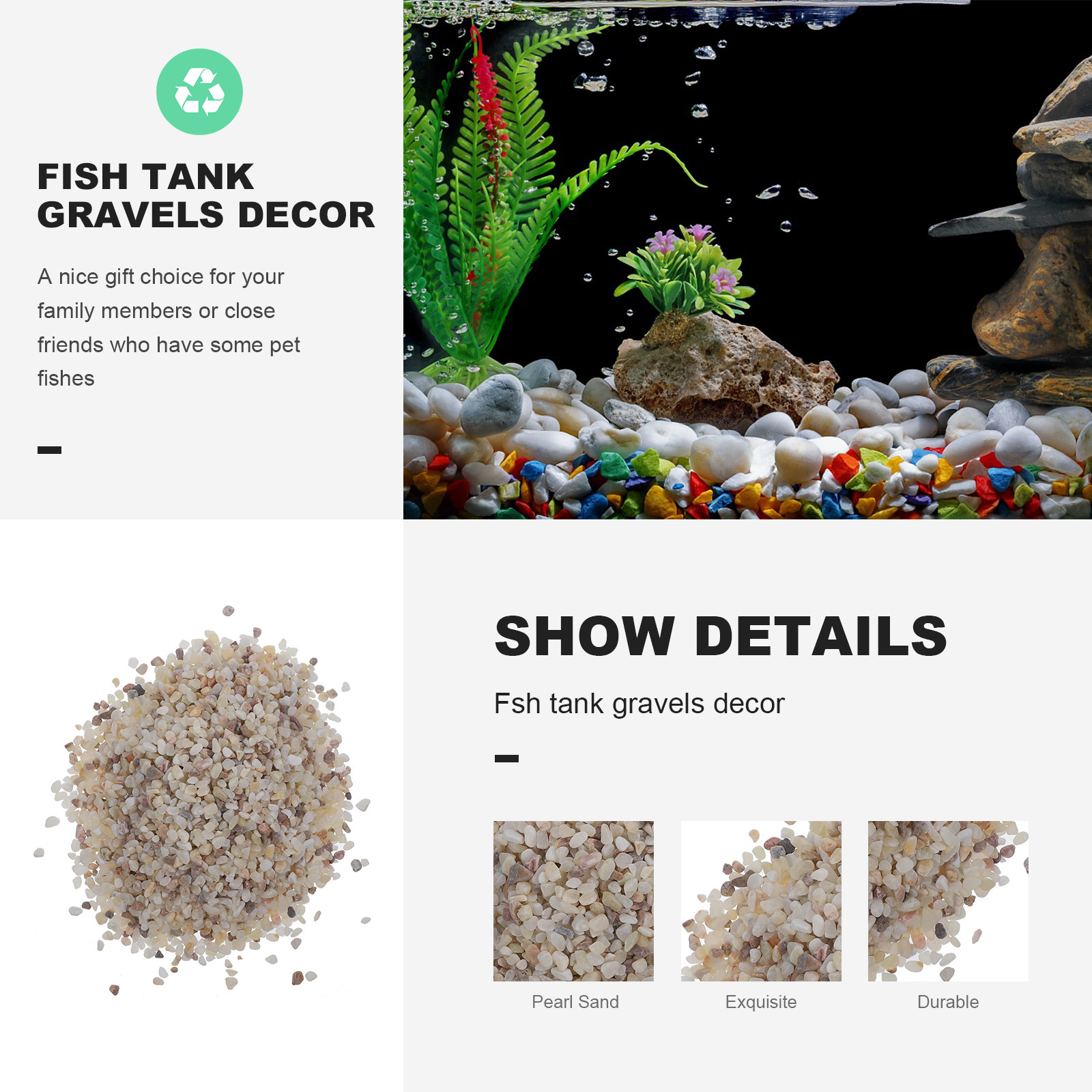 1Set High Quality Aquarium Gra - đánh giá và giá Aquarium Plant Gravel