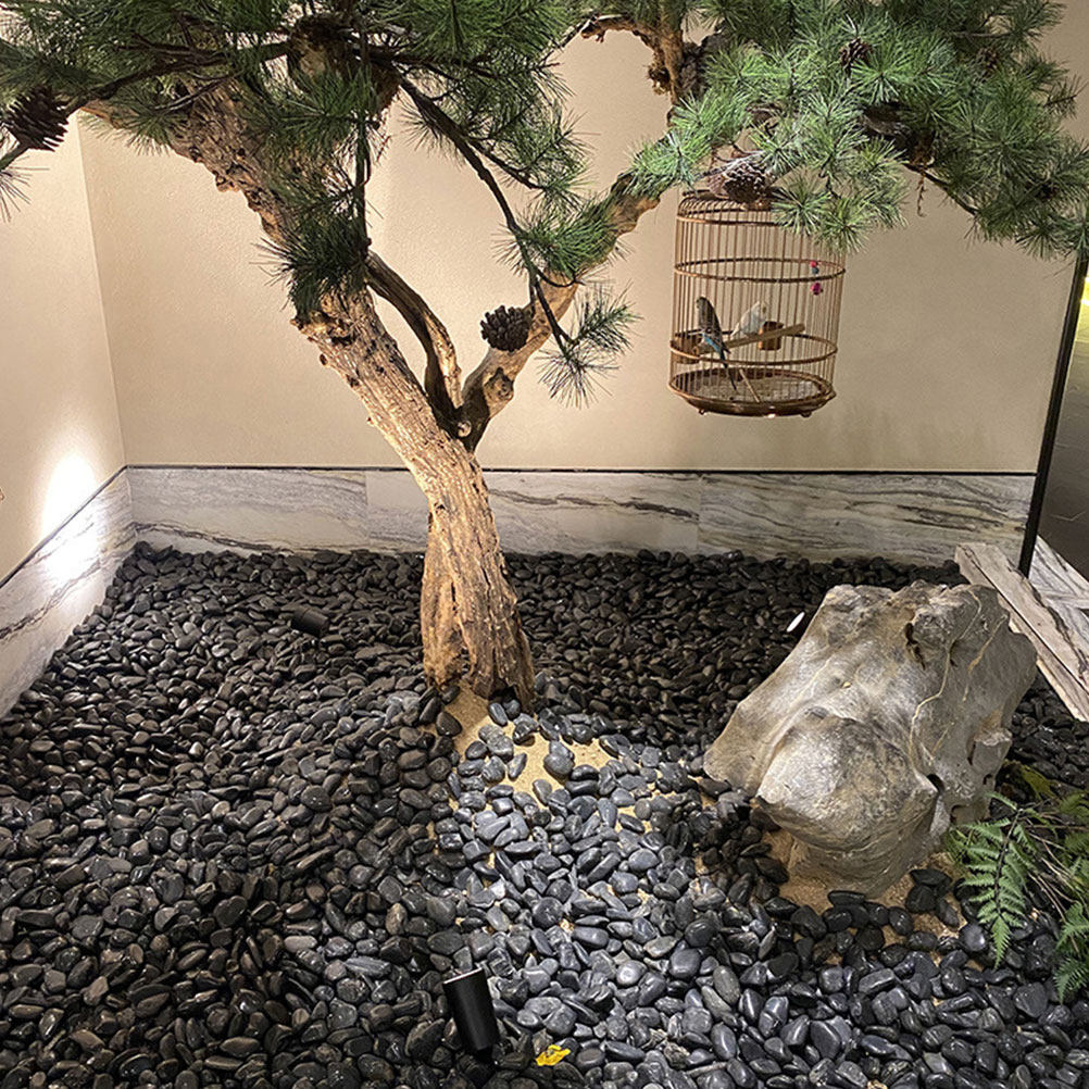 1Set Aquarium Pebbles Natural  - đánh giá và giá Aquarium Plant Gravel