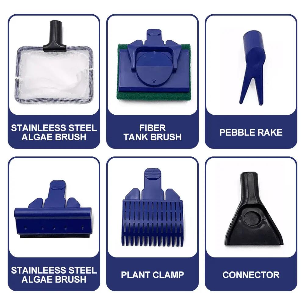 5in1 Aquarium Cleaning Tool Pl - đánh giá và giá Aquarium Plant Gravel