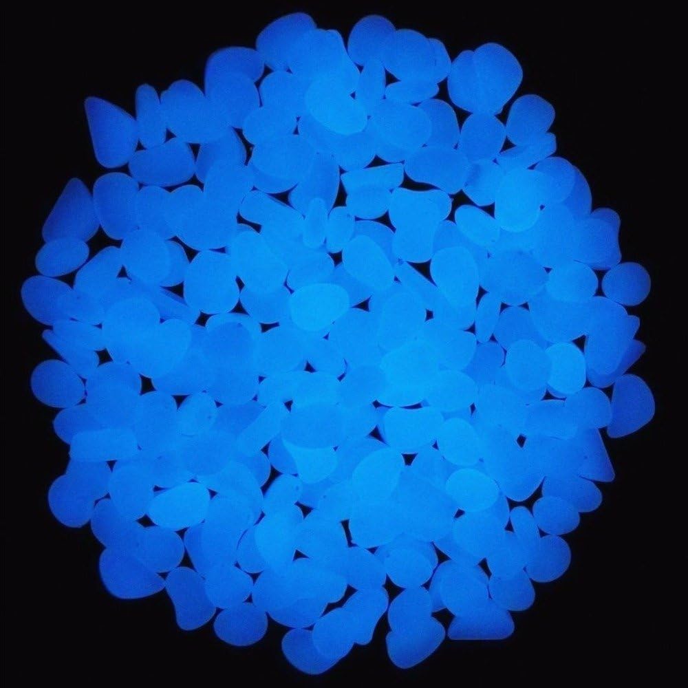 Fish Tank Rocks Glow Blue Pebb - đánh giá và giá Aquarium Plant Growth