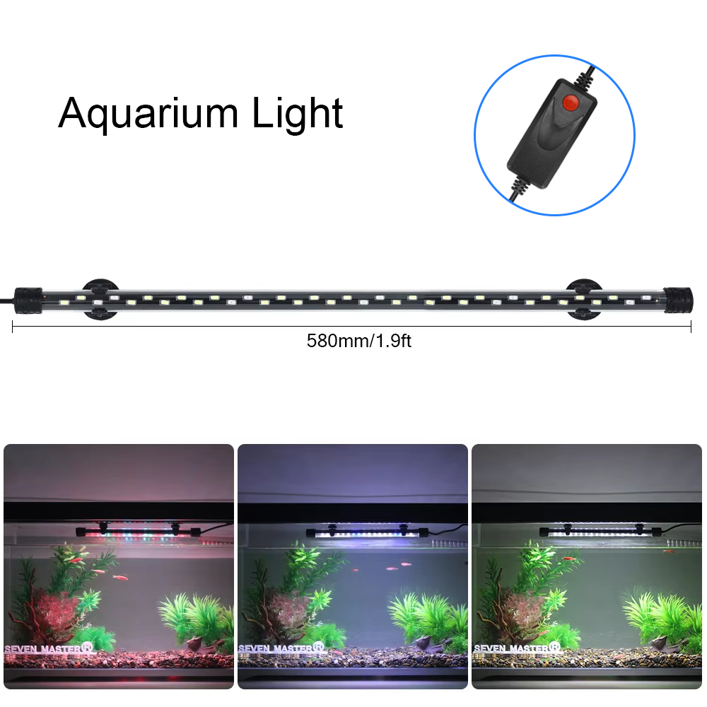 58CM  Aquarium Light LED Plant - đánh giá và giá Aquarium Plant Growth