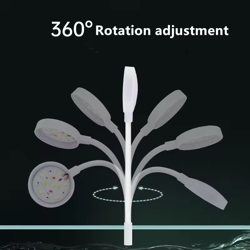 USB LED Fish Tank Clip Lamp Hi - đánh giá và giá Aquarium Plant Growth
